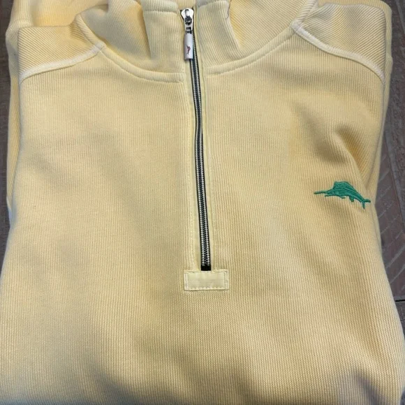 NWT Tommy Bahama Antigua Cove Half Zip - Picture 2 of 3